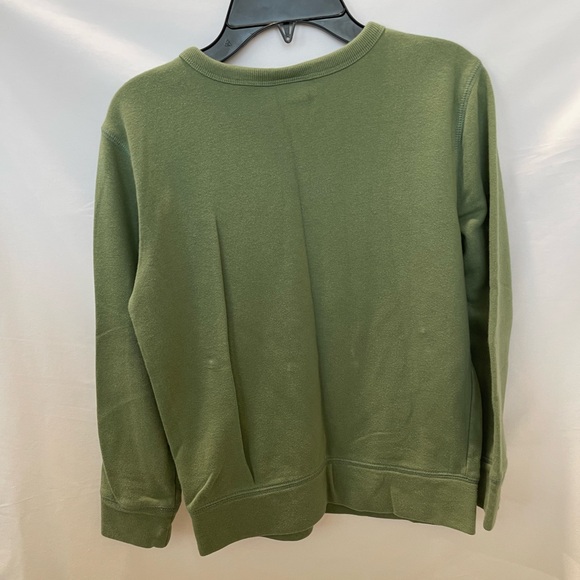Boy's GAP Kids Green Sweatshirt Size Youth Medium (8) - Picture 3 of 5